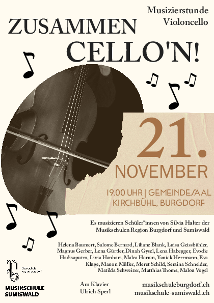 Zusammen Cello'n - Musizierstunde Violoncello