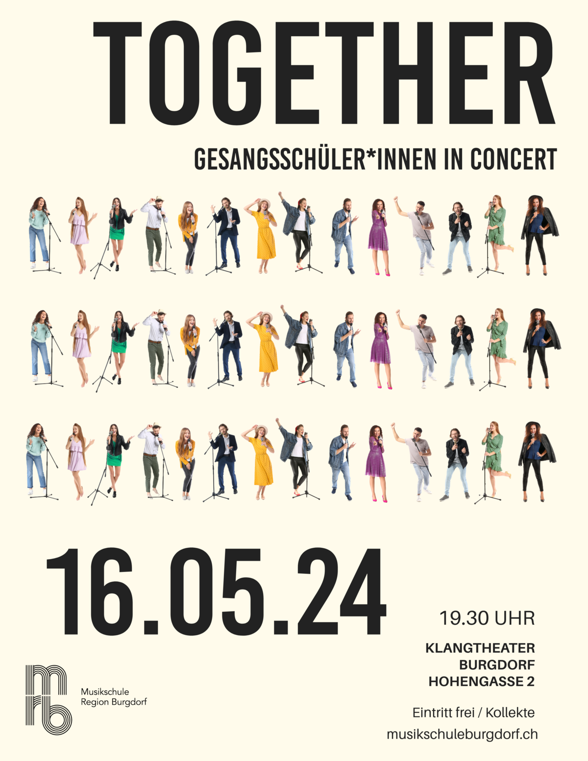 Together - Gesangsklassen im Klangtheater